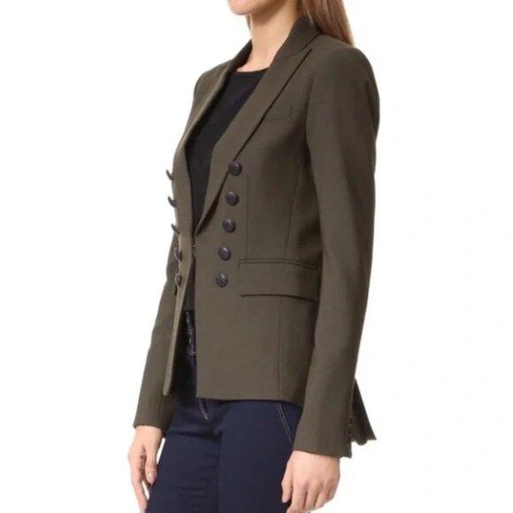 Veronica Beard Jackets & Blazers - Veronica Beard Sarin Double Breasted Blazer Jacket Green 4 (read)